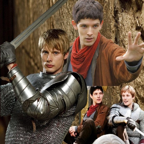 BBC's Merlin - Merlin and Arthur PRINTABLE bookmark