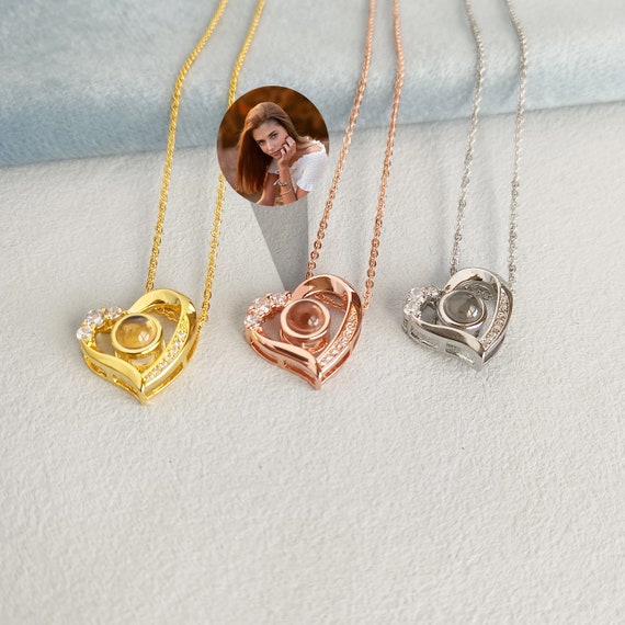 Collana di proiezione in argento Sterling 925 collana di proiezione