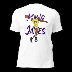 Camiseta de baloncesto Lebron James KING JAMES