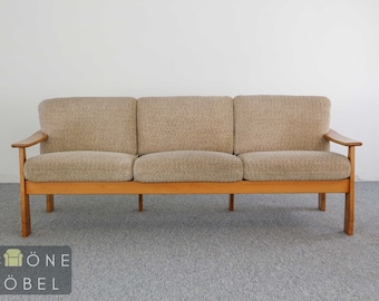 Vintage Design 3er Sofa Couch Mid Century Retro 3 Sitzer Danisher Art