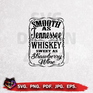 Tennessee Whiskey, Strawberry Wine, Text, Design, Svg, Eps, Pdf, Png, Jpg, Funny