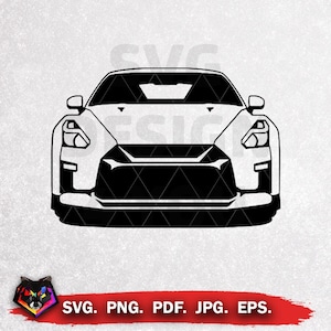 Japan Car, Silhouette, Design, Svg, Eps, Pdf, Png, Jpg, Godzilla, Jdm, Special, Best