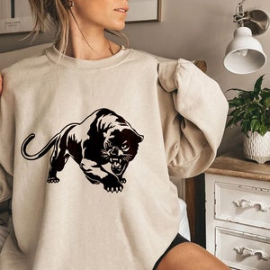 Panther, Animal, Silhouette, Svg, Eps, Pdf, Png, Jpg, Digital Cricut File, Vector, Laser, Cut, Cnc, Route, Plasma