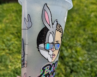 Custom Bad Bunny cup