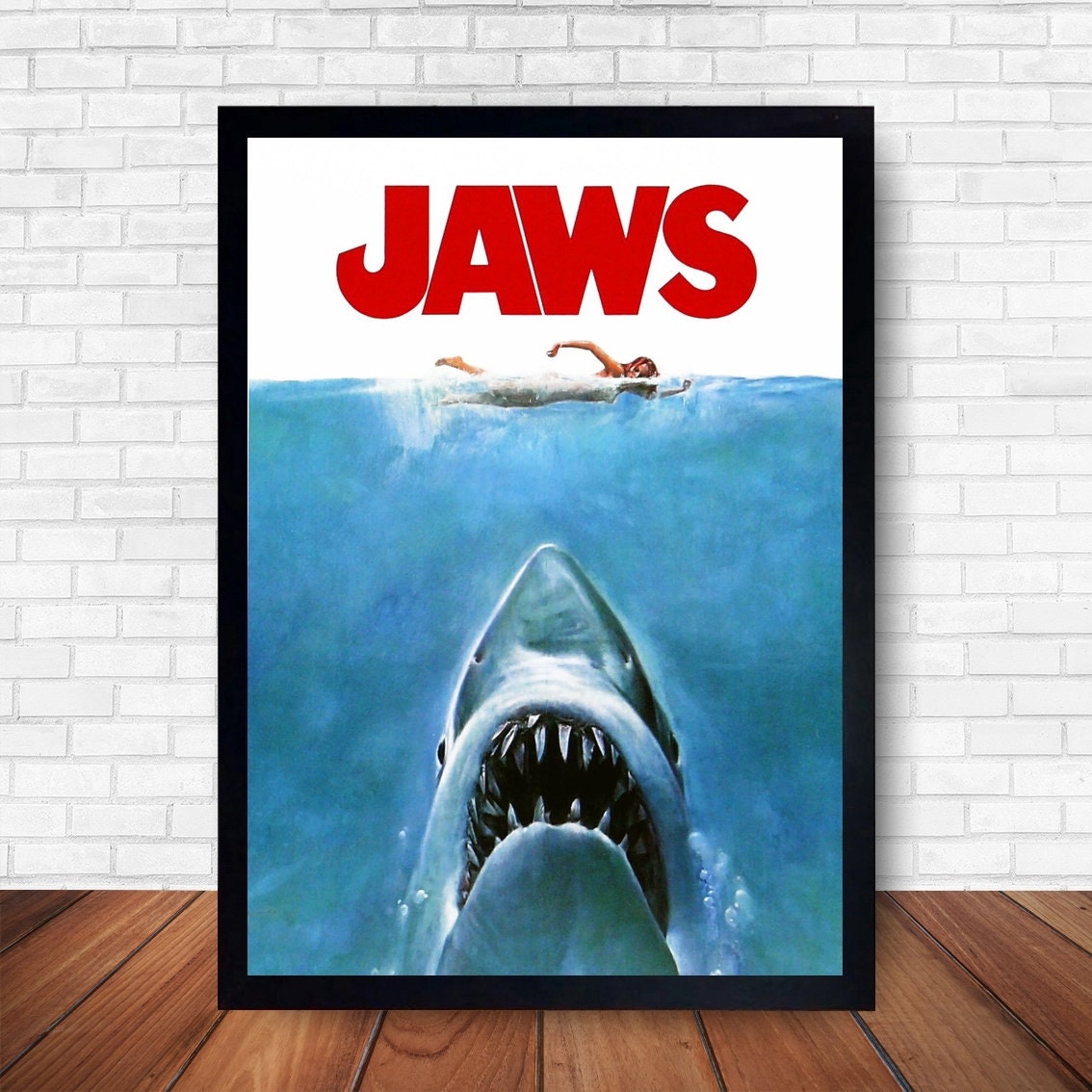 Discover Jaws Movie Poster Wall Art Home Decor