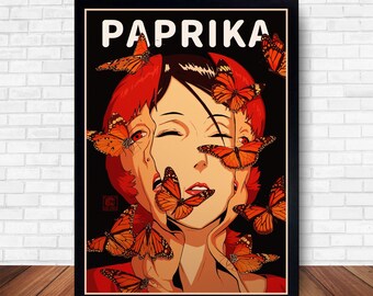 パプリカ映画ポスター キャンバス ウォールアート ホーム
