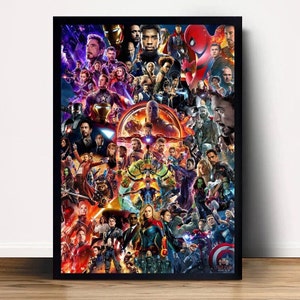 Avengers movie Poster Canvas Wall Art Home Decor (No Frame)