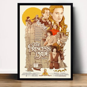 The Princess Bride movie Poster Canvas Wall Art Home Decor (No Frame)