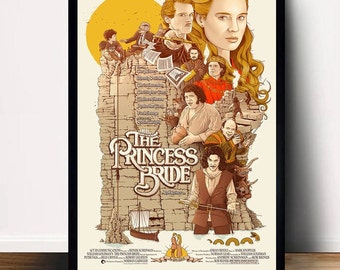 The Princess Bride movie Poster Canvas Wall Art Home Decor (No Frame)