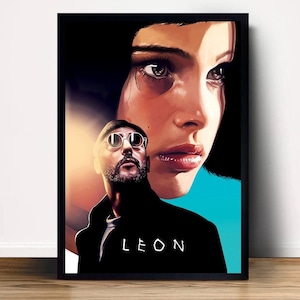 Leon The Professional Movie Poster Canvas Wall Art Home Decor (No Frame)