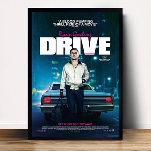 Drive Movie Poster Canvas Wall Art Home Decor (No Frame)