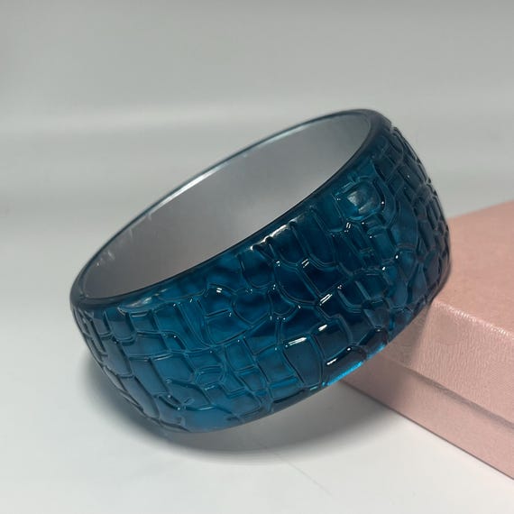 Y2K XL Crocodile Bangle Bracelets | Nostalgic | Early 2000s