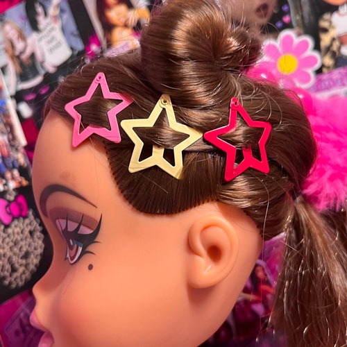 Scene Qween Hair Clips 2000s Mcbling Punk Princess Hair - Etsy Canada Scene Qween Hair Clips 2000s Mcbling Punk Princess Hair - Etsy Canada