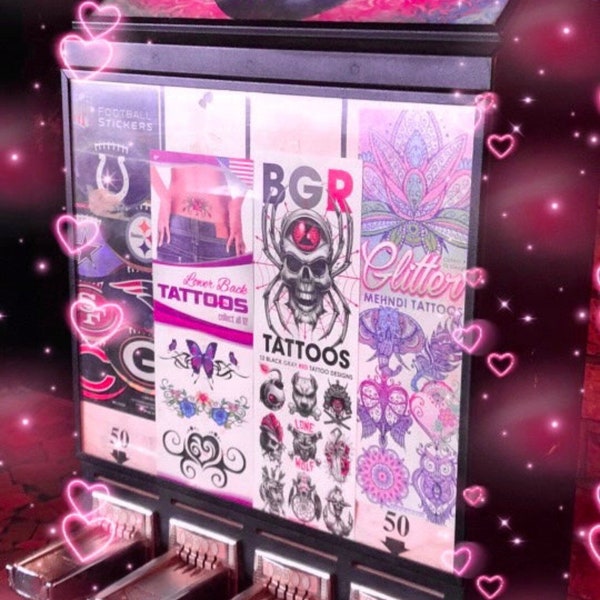 Y2k Temporary Tattoo Etsy Sweden