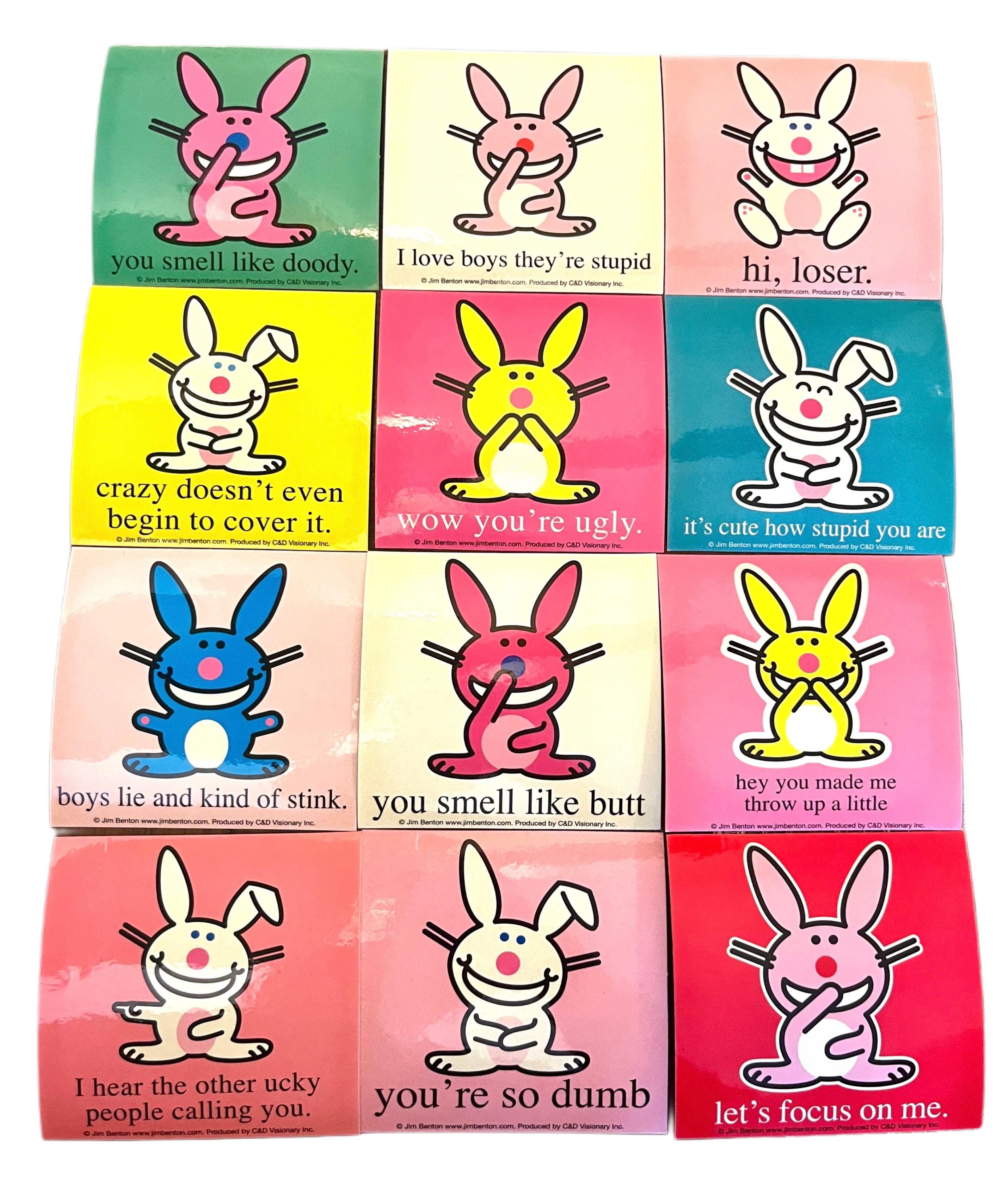 Happy bunny jim benton - Etsy 日本