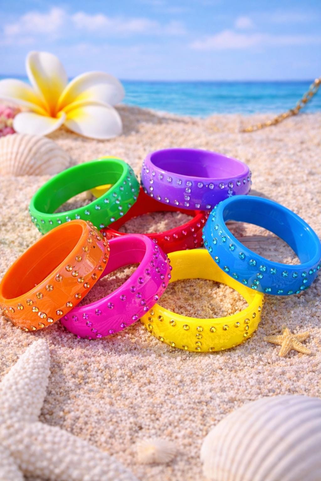Y2K Vintage Bling Bangle Bracelets | Nostalgic | Early 2000s ...