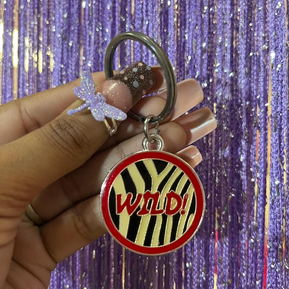Y2K Nostalgic Keychain | 2000s Purse Charm, Novelty Accessories
