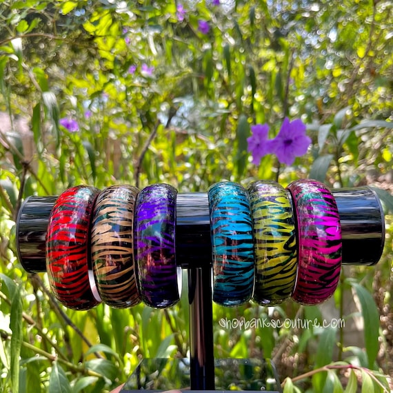 超可爱 Y2K 2000s Early | Nostalgic | Bracelets Bangle Zebra Large アクセサリー