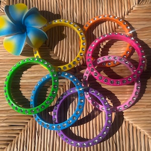 2000s Bangle Rhinestone - Etsy display picture 2