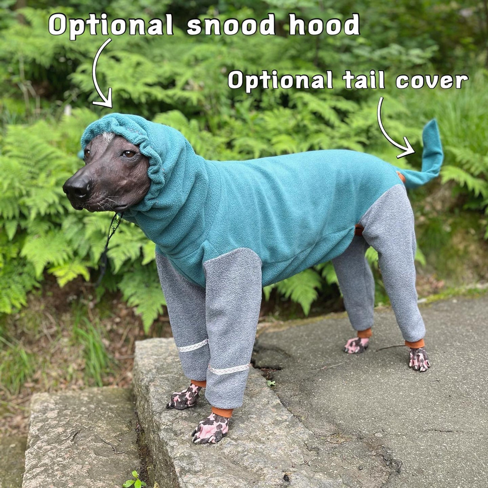50cm/197inch Molly Fleece Jumpsuit for Your Dog PDF Sewing Etsy