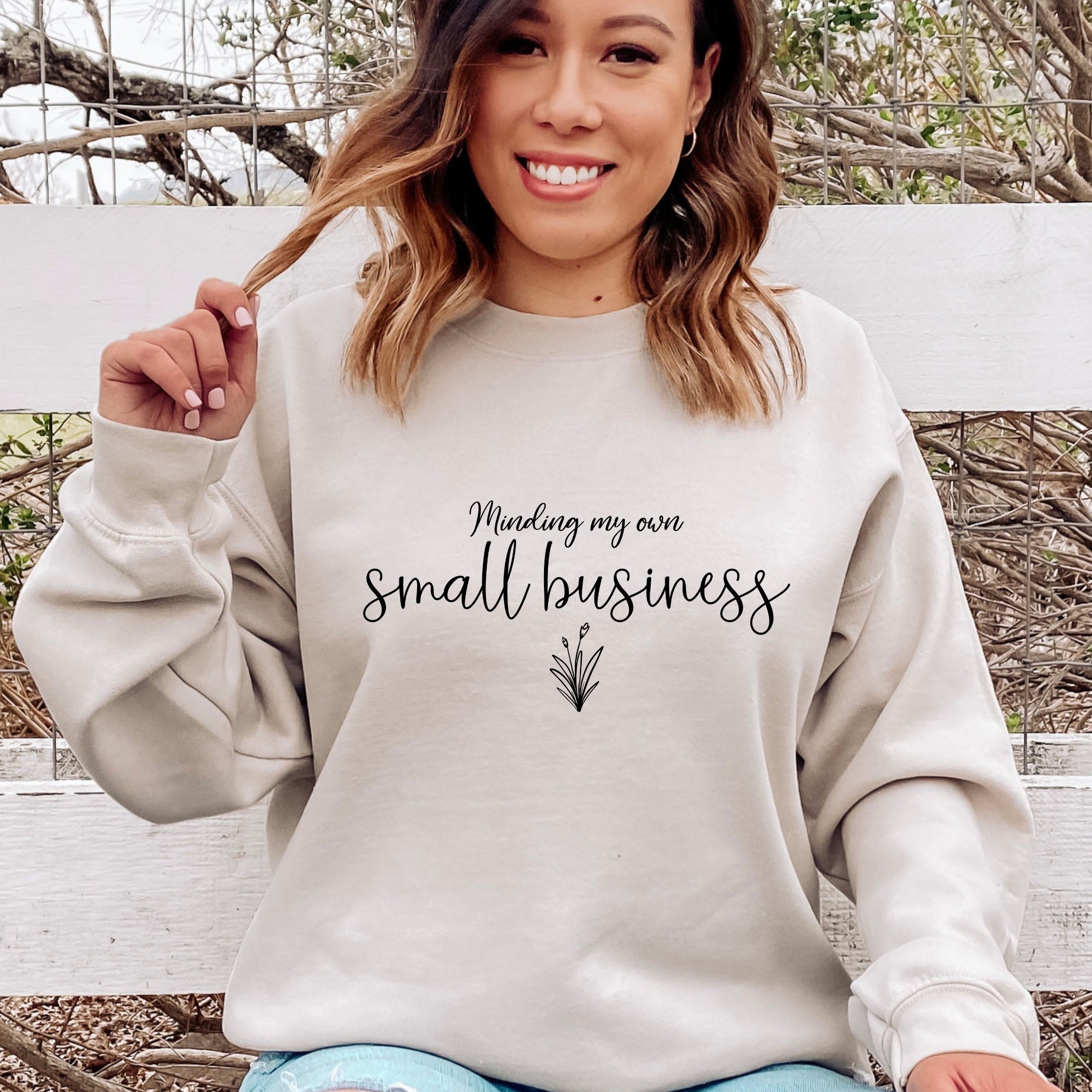 Small Business Owner Sweatshirt - Etsy Singapore