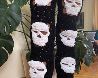 Crochet Skull Pants Pattern Etsy