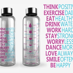 Nurse Water Bottle SVG Tracker Motivational