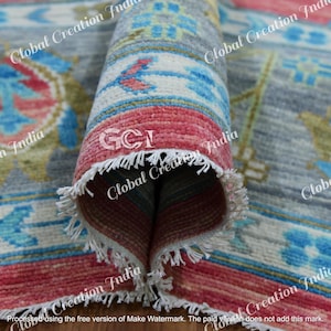 Multi colour oushak Rug 8x10/9x12/10x14 Hand Knotted Oushak Vintage Rugs For, Living Room Rug, Bedroom Rug fast delivery!!!