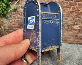 1:12 USPS mail box - ETSY only