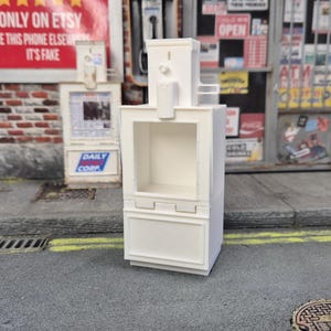 Miniature newspaper vender kit 1/12 scale
