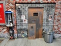 Industrial doors and gates for diorama