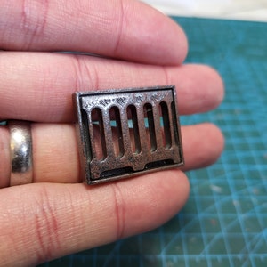 Street sewer drain for diorama