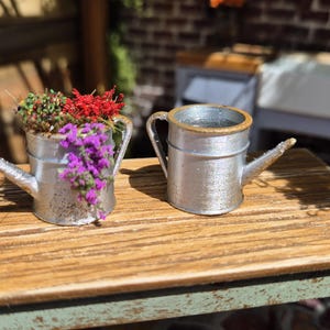 Watering cans for dollshouse 1/12 scale