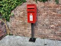 Dollhouse post box EIIR 1/12 scale