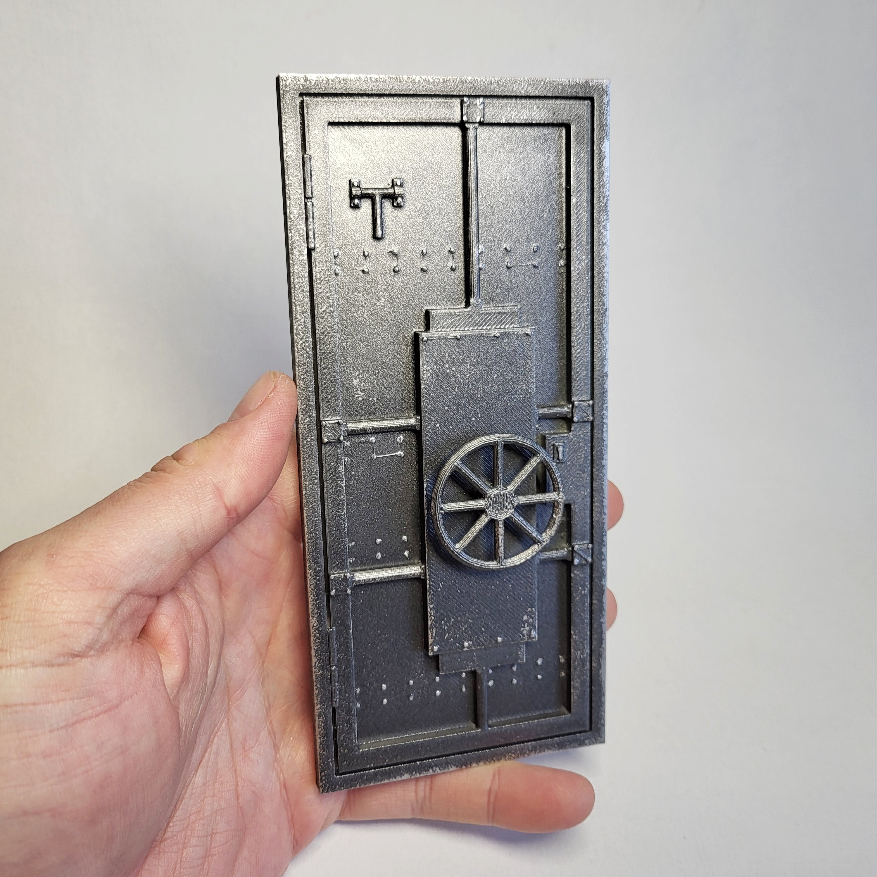 Vault door for diorama 1:12 scale