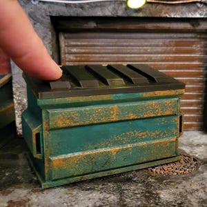 Dumpster 1:24 scale