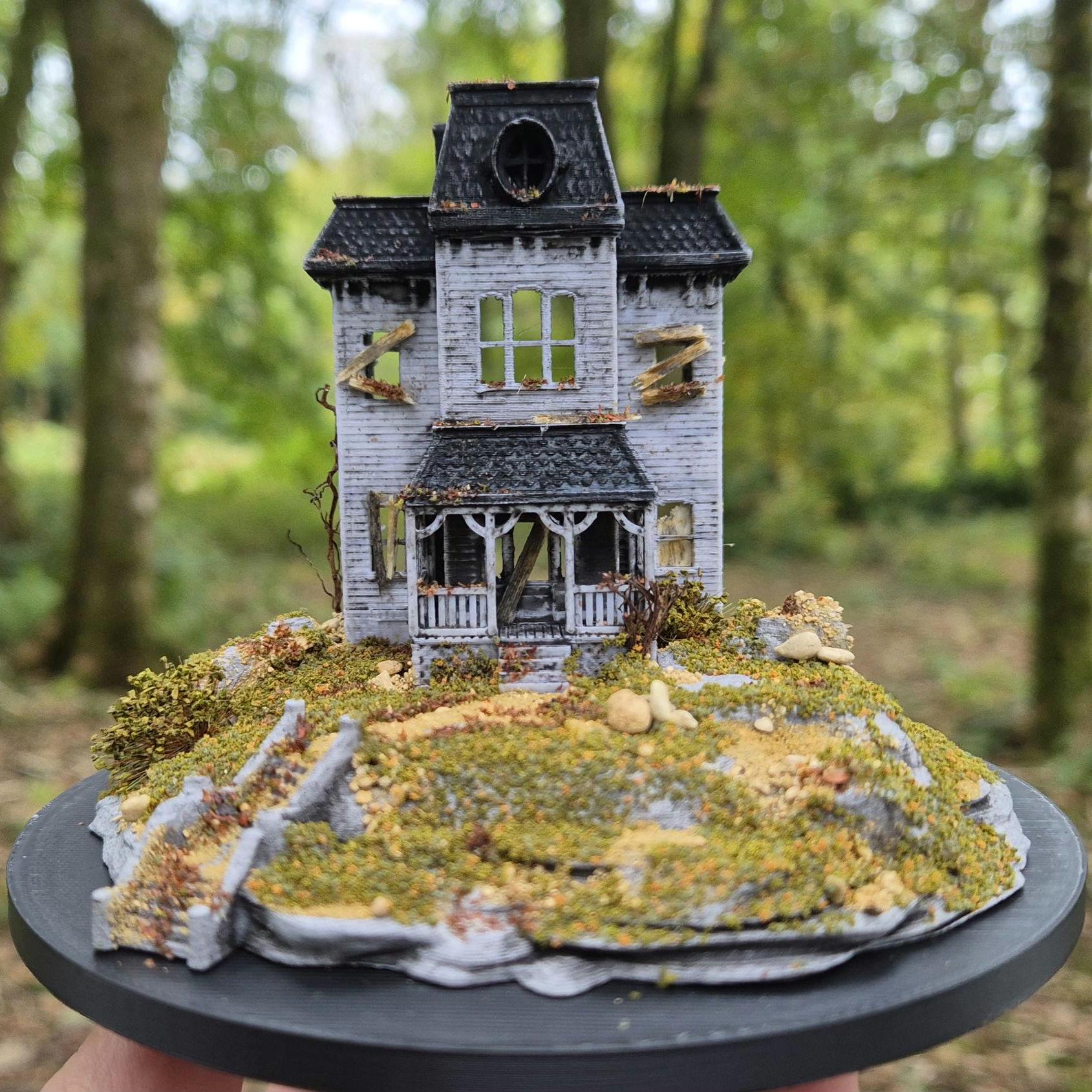 未使用 Psycho The Bates Mansion Psycho Bates Mansion 144th Scale - Etsy