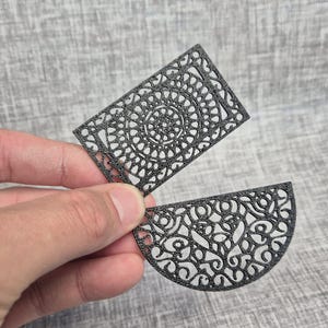 Doll house door mats