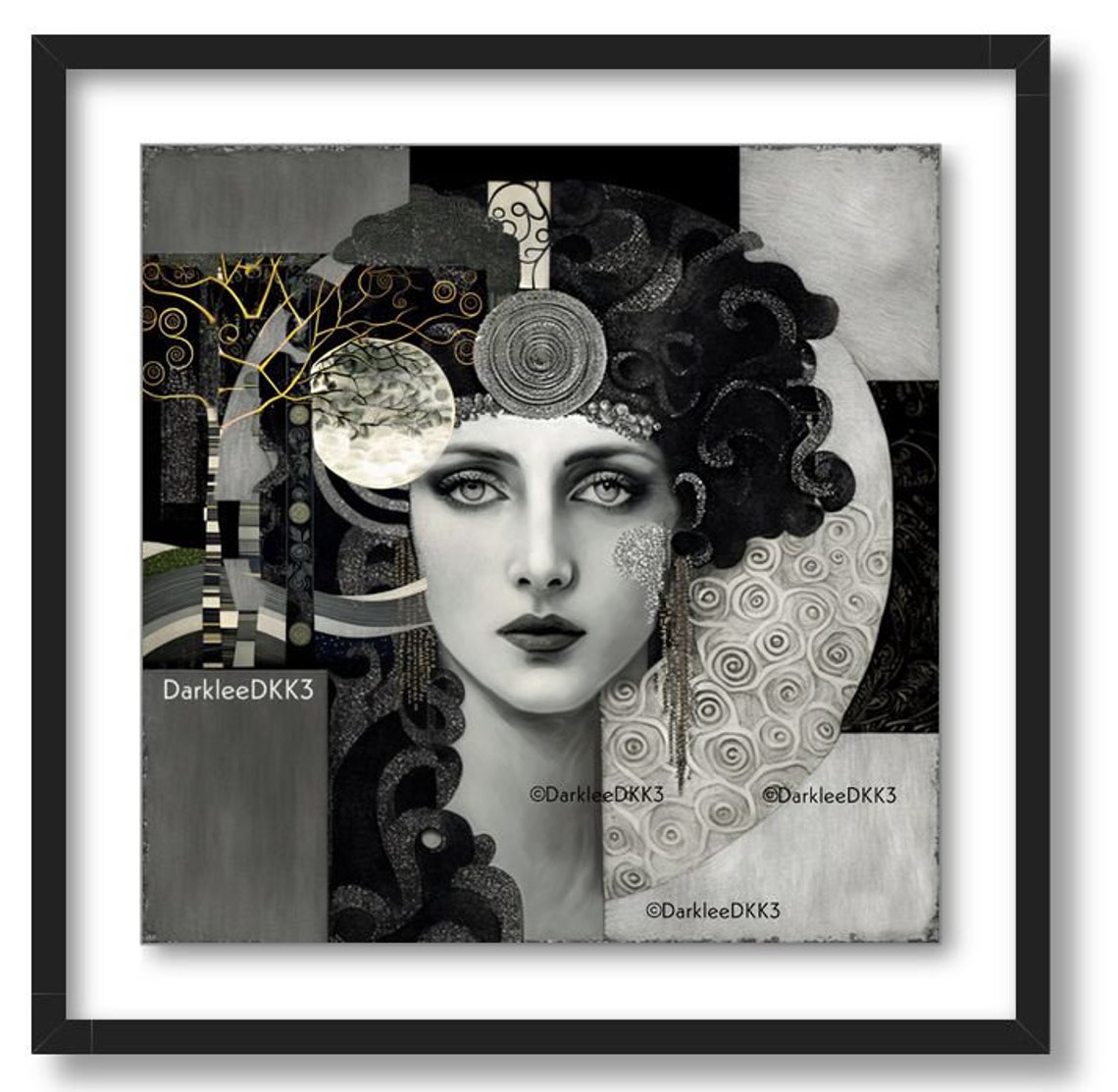 Collage Art Print Collage Wall Art Collage Collage Art Etsy