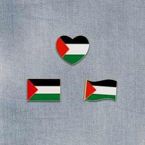 Palestine Flag Flag Enamel Pin Free Palestine Protest Peaceful Gift Memorial Lapel Pin Backpack Pin Set Jacket Enamel Pin Bild 10