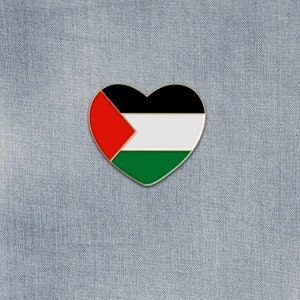 Palestine Flag Flag Enamel Pin Free Palestine Protest Peaceful Gift Memorial Lapel Pin Backpack Pin Set Jacket Enamel Pin image 7