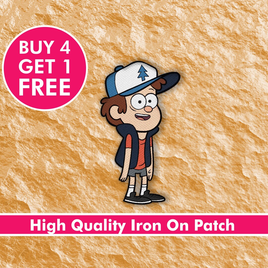 Gravity Falls Dipper Pines Patch Anime Cartoon Patches Iron on Patch