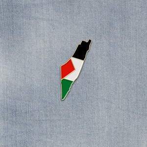 Drapeau de la Palestine drapeau épinglette émail Palestine protestation gratuite cadeau pacifique épinglette commémorative épinglette sac à dos ensemble épinglette veste émail image 6