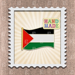 Épinglettes émaillées du drapeau de la Palestine pastèque, protestation gratuite contre la Palestine, collier arabe musulman de Palestine, épingles émaillées, épingles émaillées pour jean, ensemble d'épingles pour sac à dos image 3
