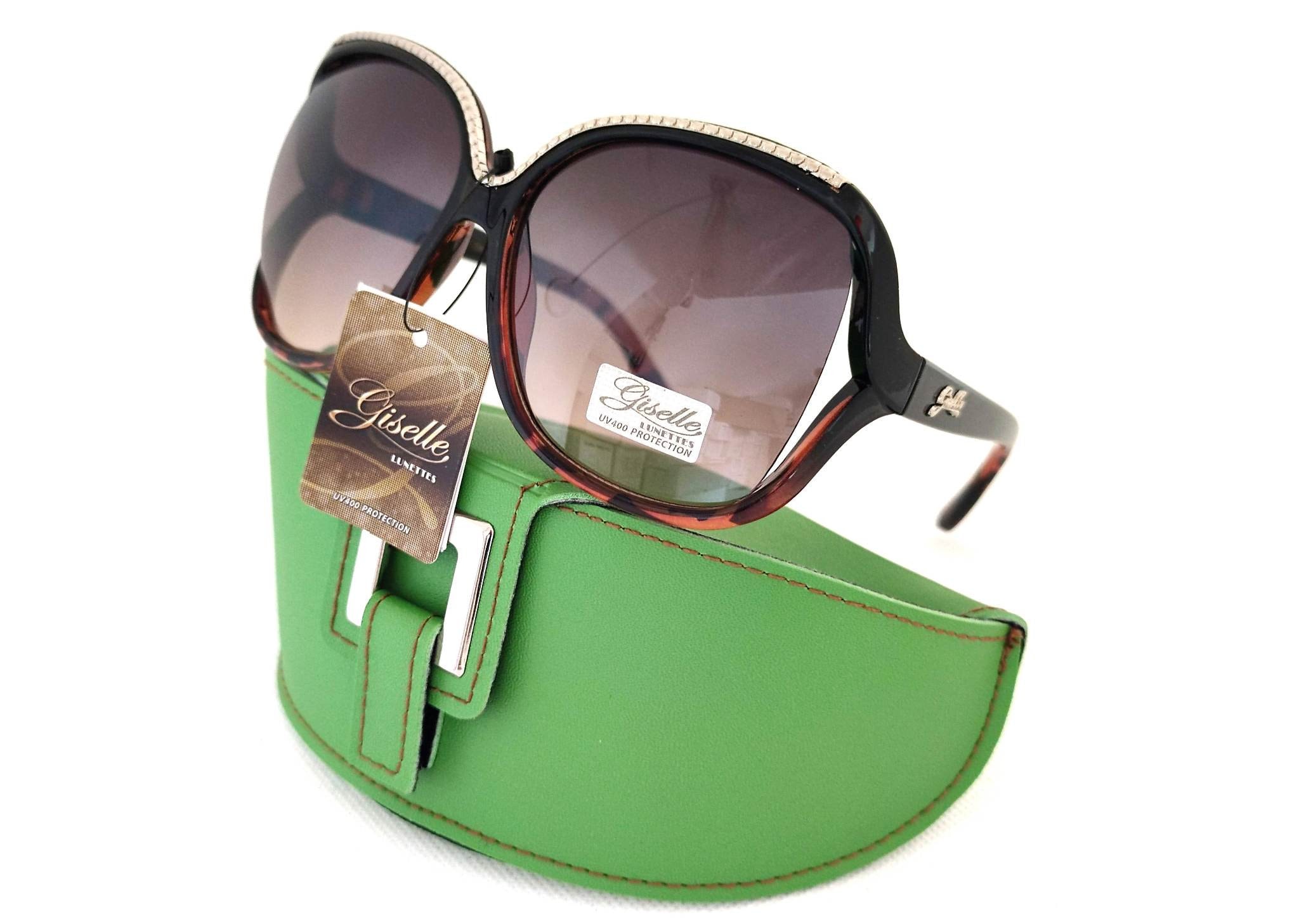 Giselle Round Metal Sunglasses Giselle Sunglasses Round Circle Fashion Flat Lens Thin Metal  main image 3