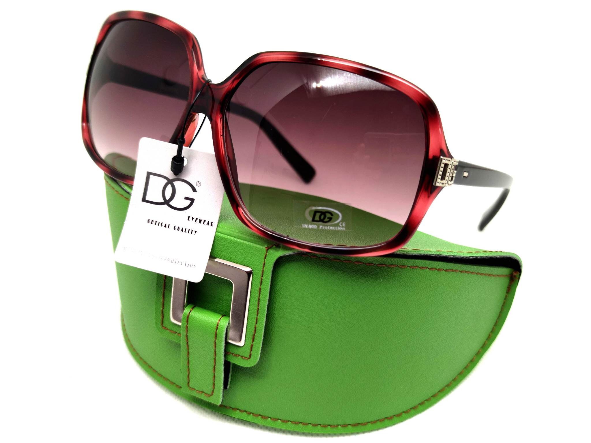Oversized Square Sunglasses: Red Shaded Designer Eyewear  display picture 2