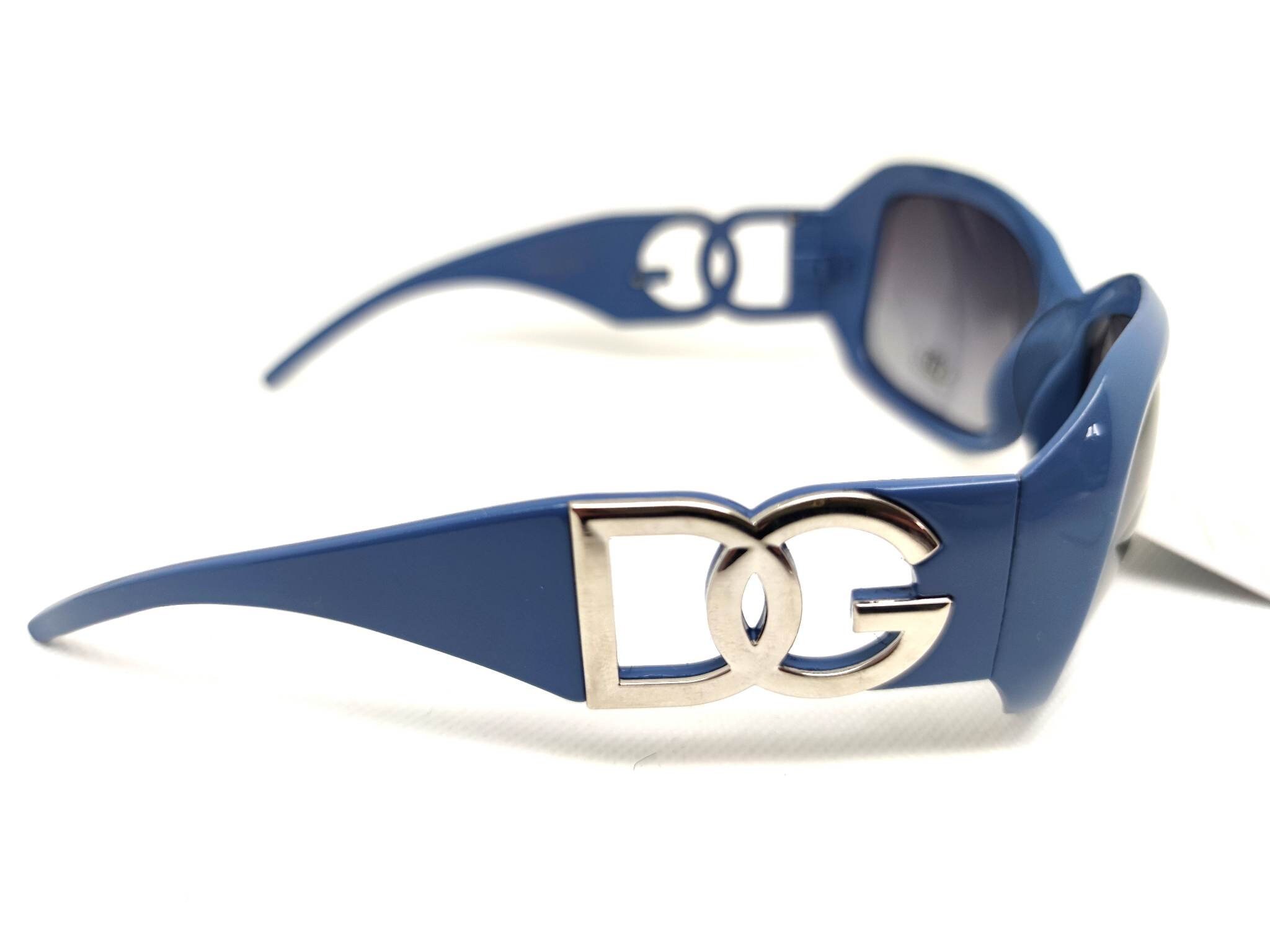 Blue Oversized Square Sunglasses | Luxe Gold Accent Designer Inspired Shades Oversized Square Blue Sunglasses With Yellow Case - Etsy main image 4