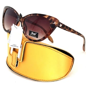 Giselle Cat Eye-Sonnenbrille: Braunes Schildpatt, UV400-Schutz