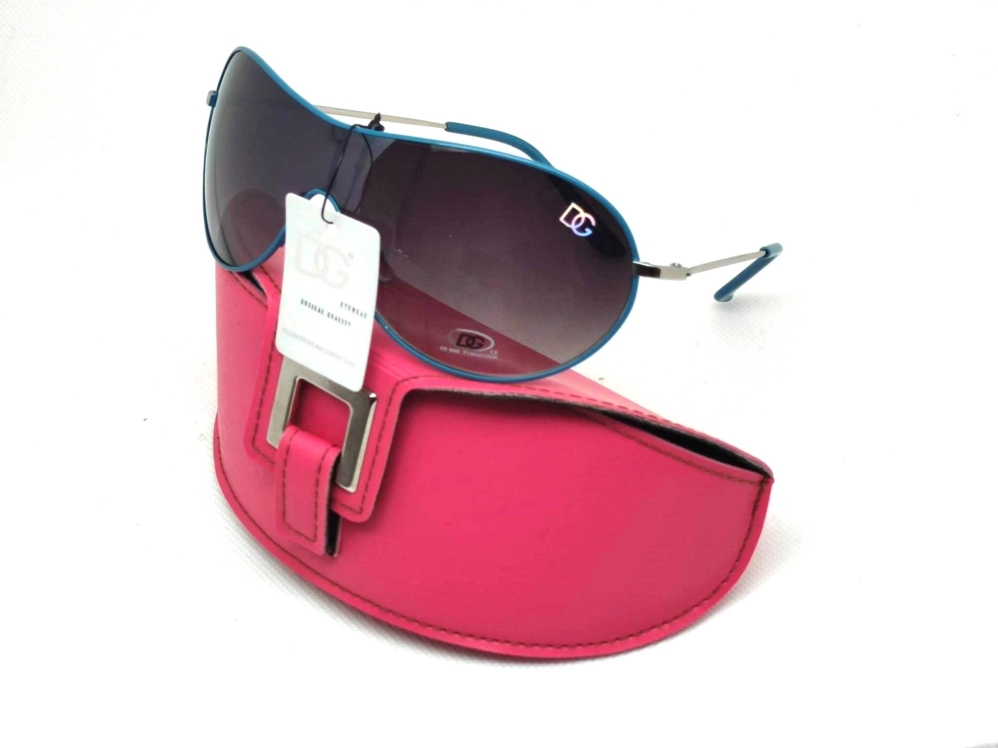 #229. Stylish Blue Sunglasses with Fun Case Blue Canyon - Sunglasses For The Beach | SUNHAUK – Sunhauk  main image 3