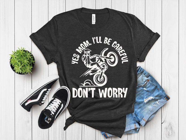 Dirt Bike Boys Shirt, Biker Quotes Youth Tshirt, Funny Bike Gift, Bike